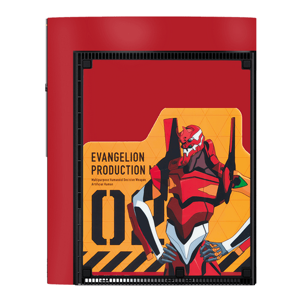 Evangelion eva 02 Skin Playstation 3 Super Slim