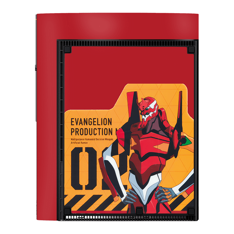 Evangelion eva 02 Skin Playstation 3 Super Slim
