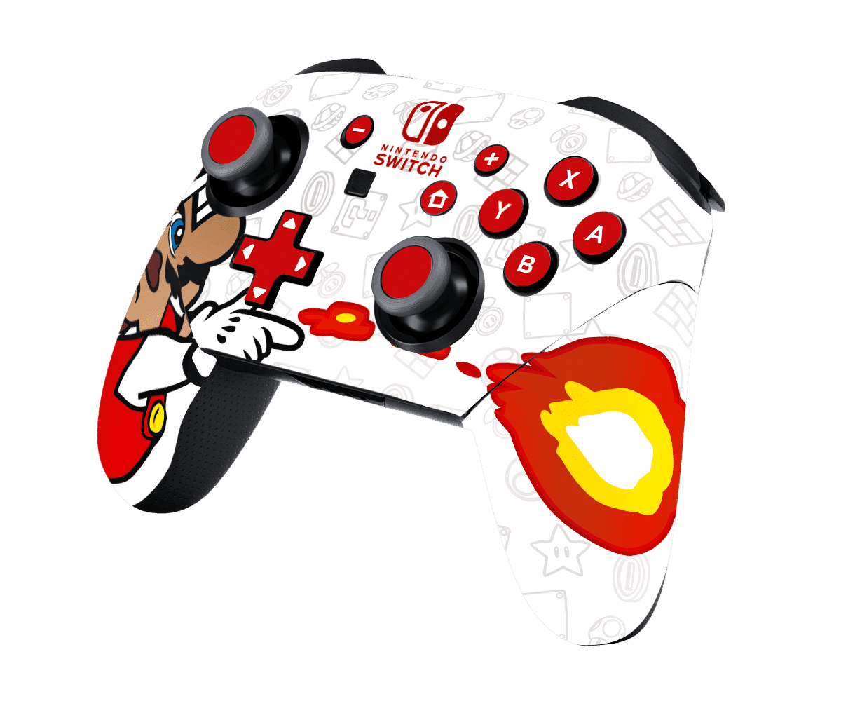 Pokemon Mario Bros Skin Nintendo Switch Pro Controller Xonebrand