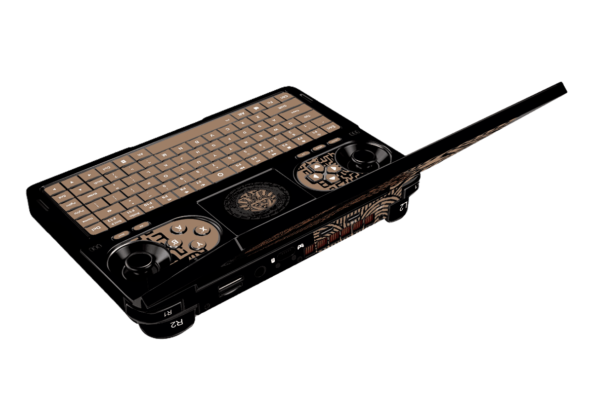 Leyenda de Zelda Tears of the Kingdom GPD Win Mini 2023 Skin Xonebrand