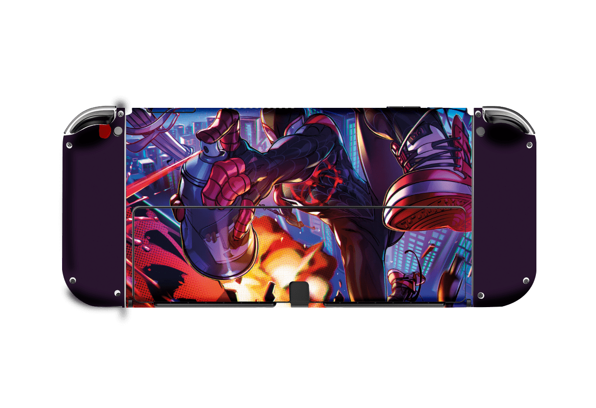 Spider-Man Nintendo Switch Oled (2021) Skin