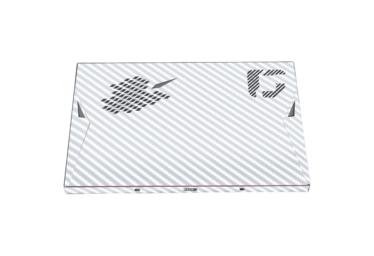 Fibra Carbono Blanco OneXPlayer X1 Skin Xonebrand