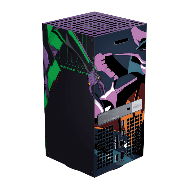 Evangelion EVA-01 Xbox Series X Skin Xonebrand