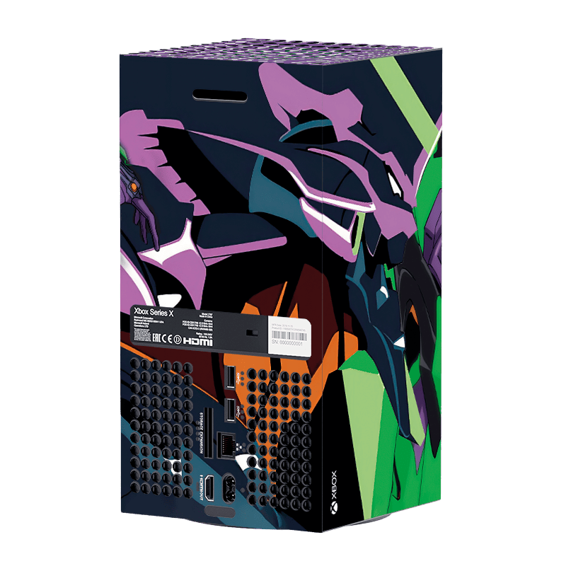 Evangelion EVA-01 Xbox Series X Skin Xonebrand