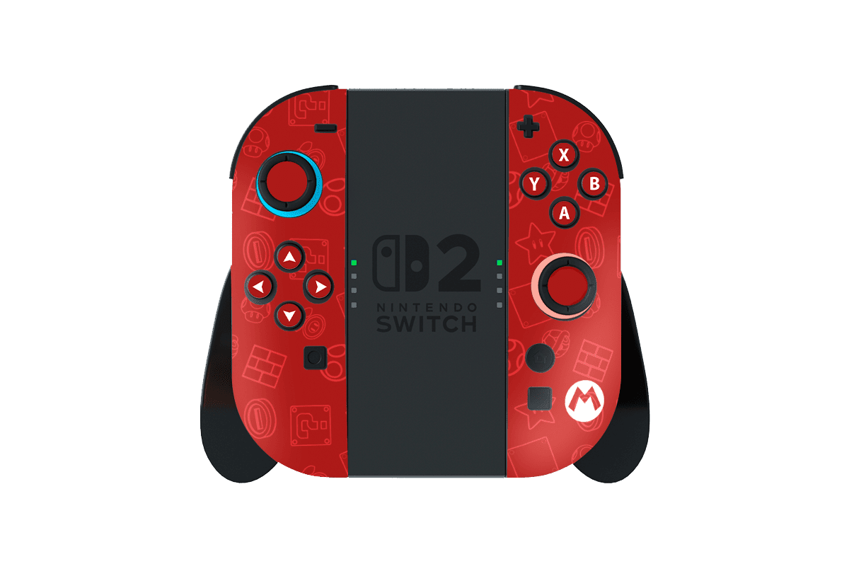 Super Mario Skin Nintendo Switch 2 (2025) Xonebrand