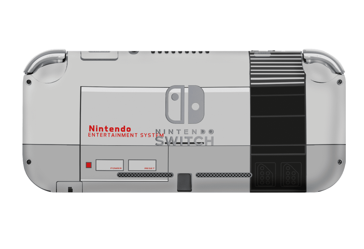 Edición NES Nintendo Switch Lite Skin