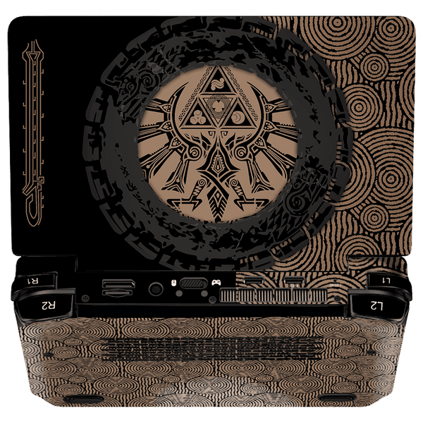 Leyenda de Zelda Tears of the Kingdom GPD Win Mini 2023 Skin Xonebrand