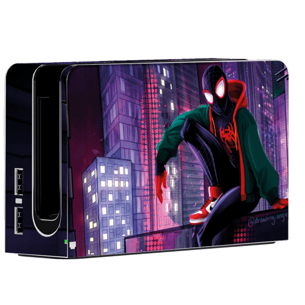 Spiderman Miles Skin Nintendo Switch OLED (2021)