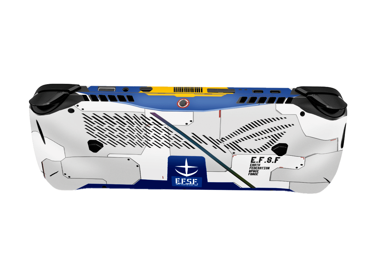 Gundam Asus Rog Ally X Handheld Gaming Computer Skin