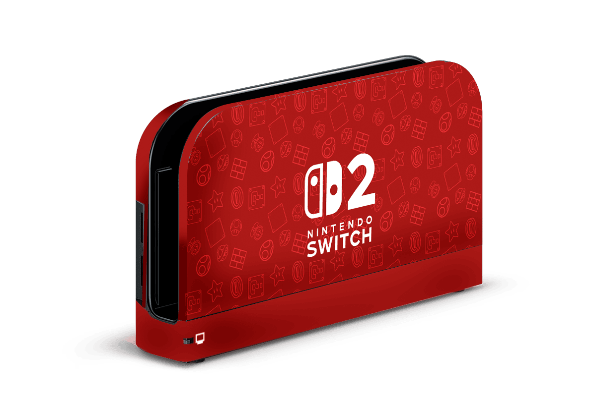 Super Mario Skin Nintendo Switch 2 (2025)