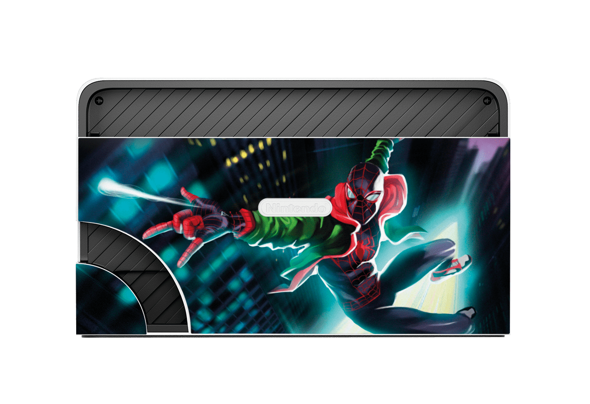 Spiderman Miles Skin Nintendo Switch OLED (2021)
