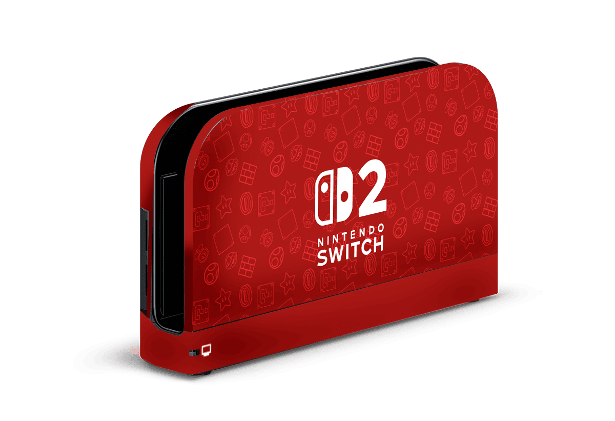 Super Mario Skin Nintendo Switch 2 (2025) Xonebrand