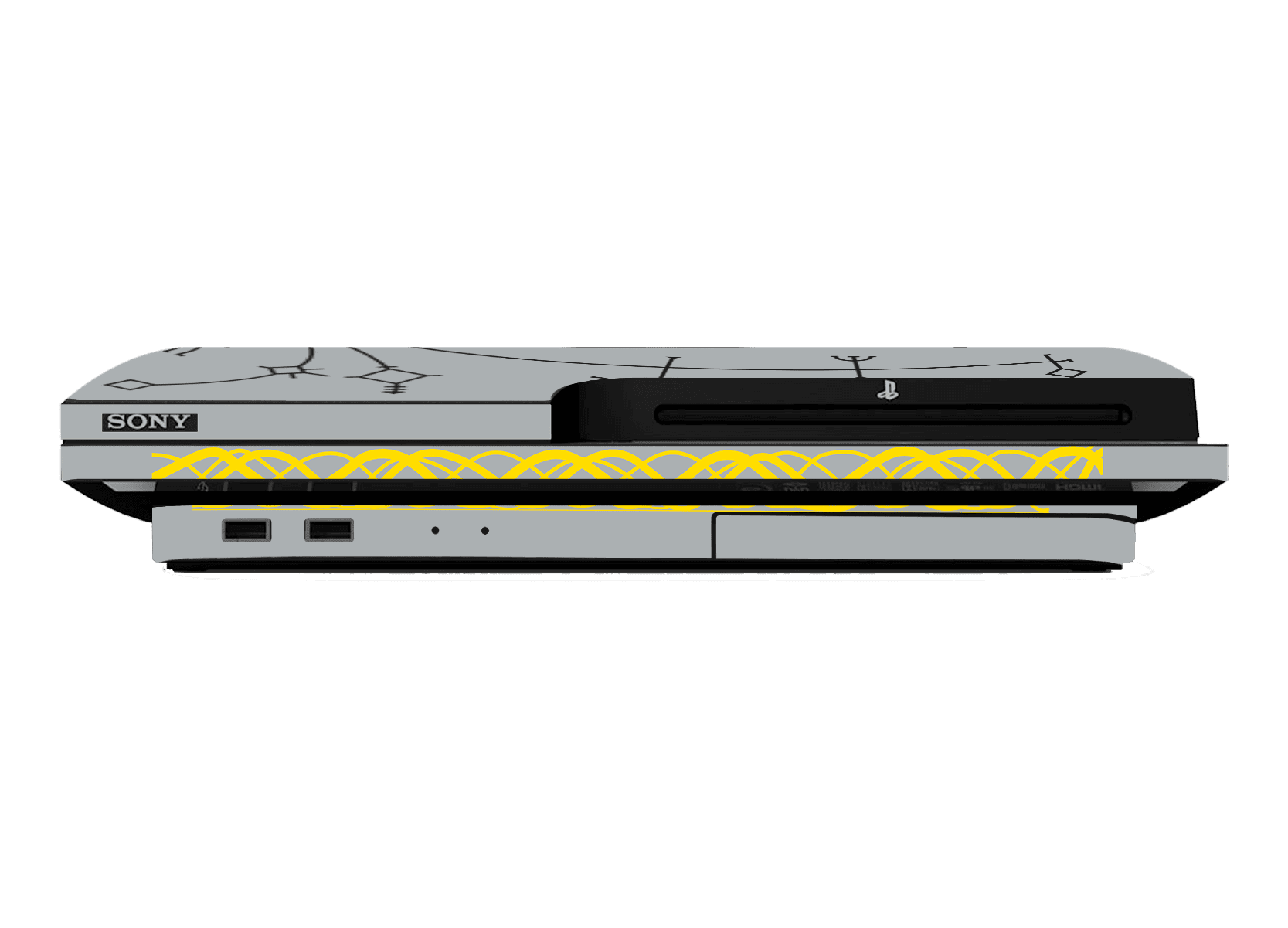 God of War Skin Playstation 3 Slim