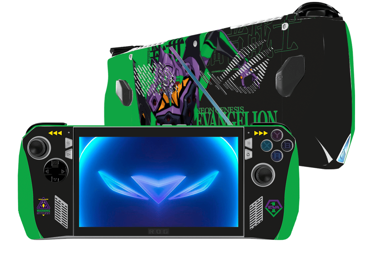 Evangelion Eva-01 Asus Rog Ally Handheld Gaming Computer Skin