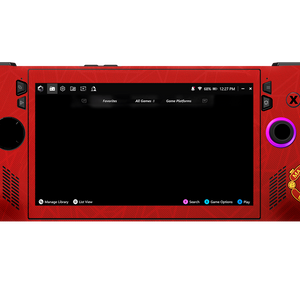 Manchester United Asus Rog Ally X Handheld Gaming Computer Skin