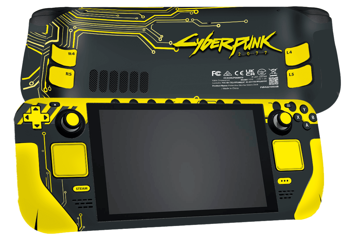 Cyberpunk Steam Deck Skin Xonebrand