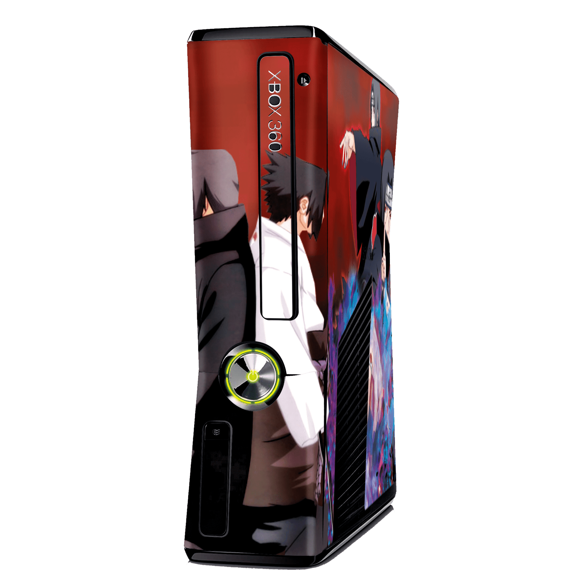 Naruto Sasuke Skin Xbox 360 Slim