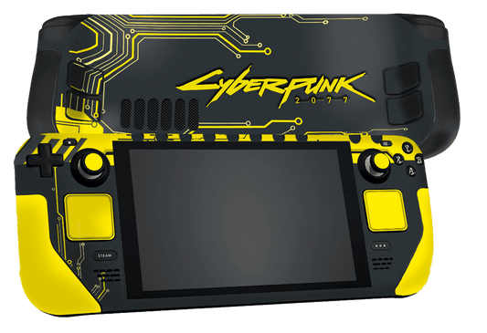 Cyberpunk Steam Deck Handheld Gaming Computer Skin