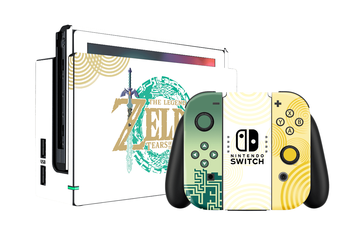 Zelda Tears of the Kingdom Skin Nintendo Switch (2017) Xonebrand