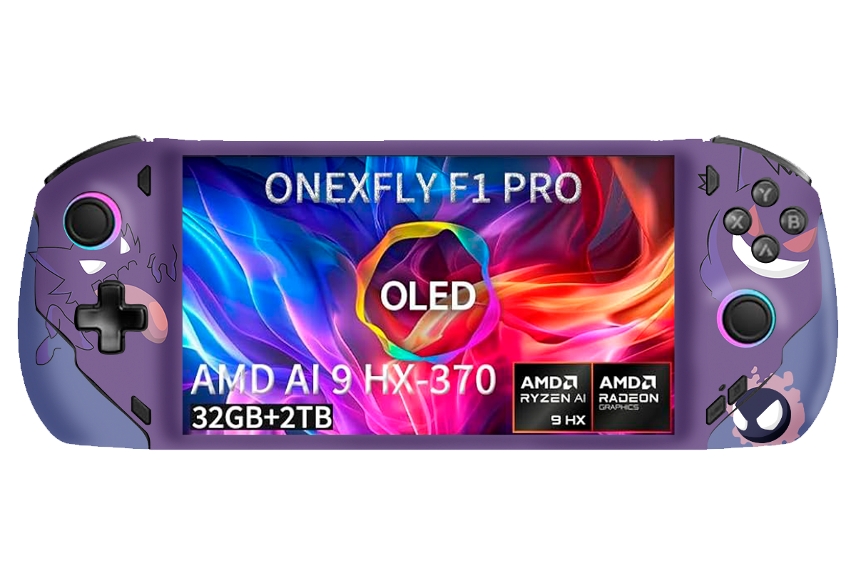 Pokemon Gengar OneXFly F1 Skin Xonebrand