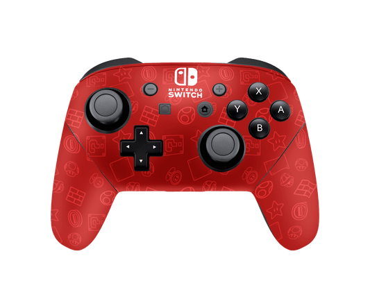 Super Mario Icon Nintendo Switch Pro Control Skin