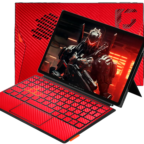 Fibra Carbono Rojo OneXPlayer X1 Skin Xonebrand