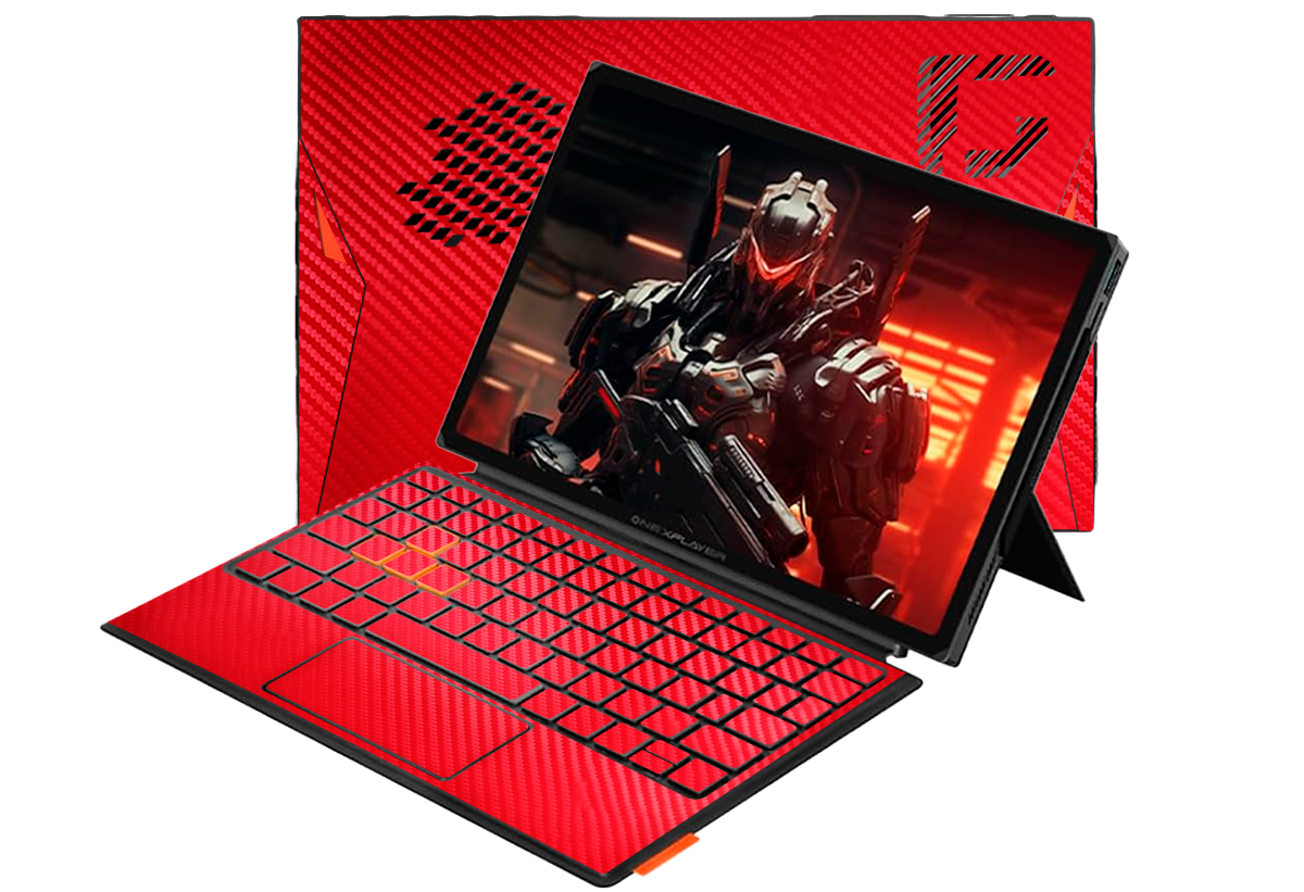 Fibra Carbono Rojo OneXPlayer X1 Skin Xonebrand