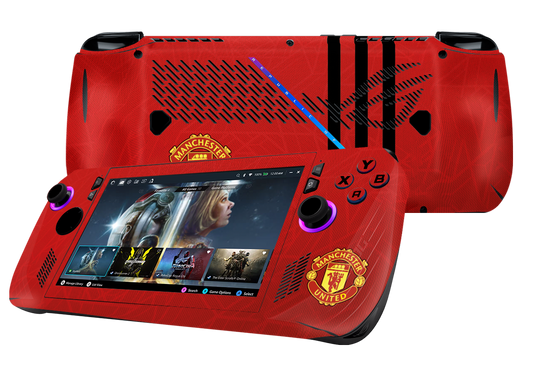 Manchester United Asus Rog Ally X Handheld Gaming Computer Skin