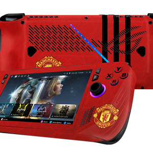 Manchester United Asus Rog Ally X Handheld Gaming Computer Skin