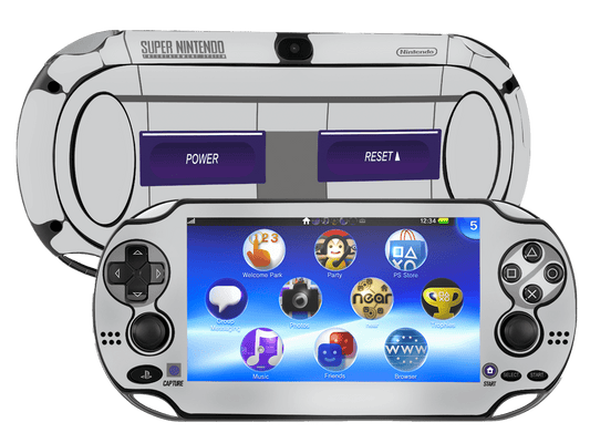 SNES Skin Playstation Portable PSVita Fat