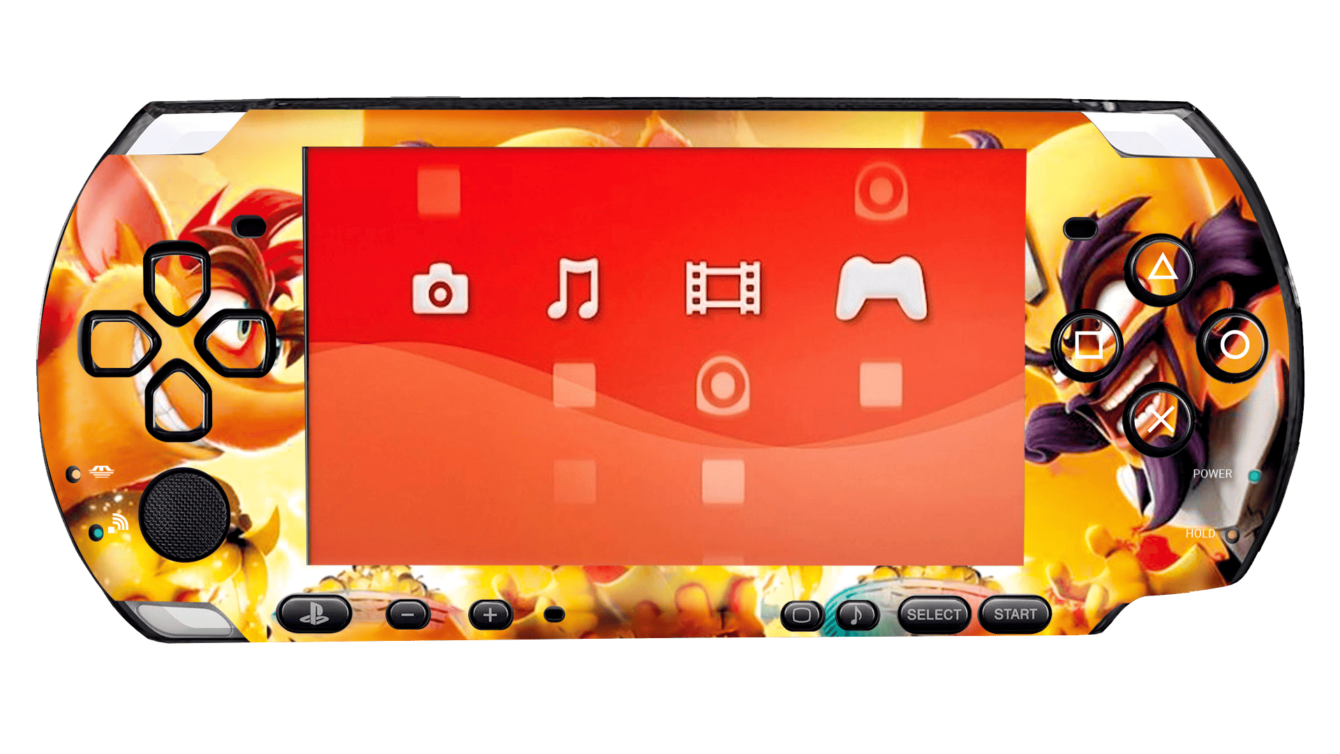 Crash Skin Playstation Portable (PSP) Xonebrand