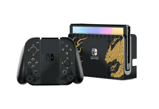 Monster Hunter Rise Skin Nintendo Switch OLED (2021)