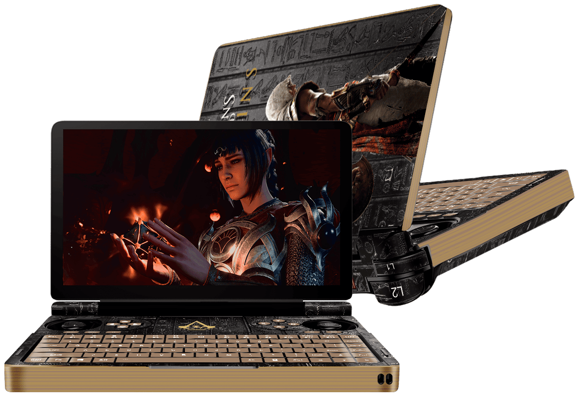 Assassins Creed Origins Book GPD Win Mini 2023 Skin Xonebrand