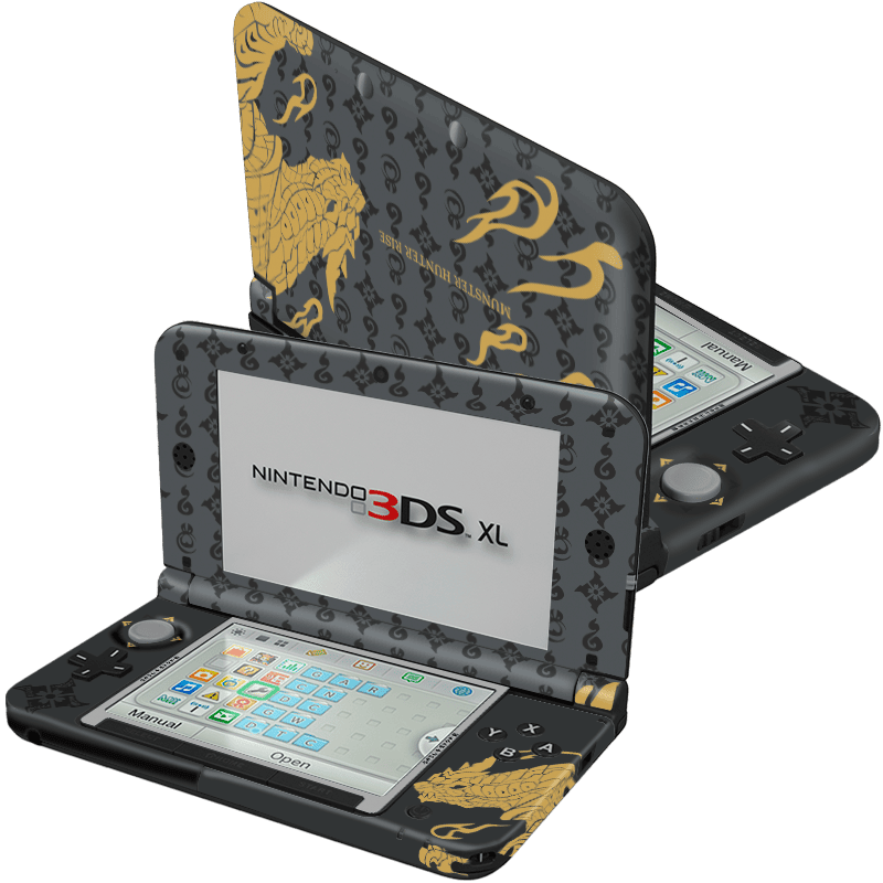 Monster Hunter Skin Nintendo 3Ds XL (2012)