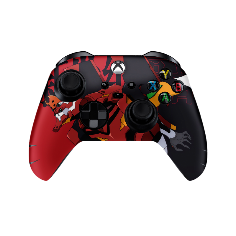 Evangelion EVA-02 Xbox Series X Skin Xonebrand