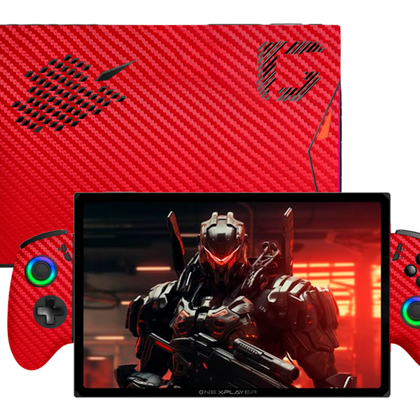 Fibra Carbono Rojo OneXPlayer X1 Skin