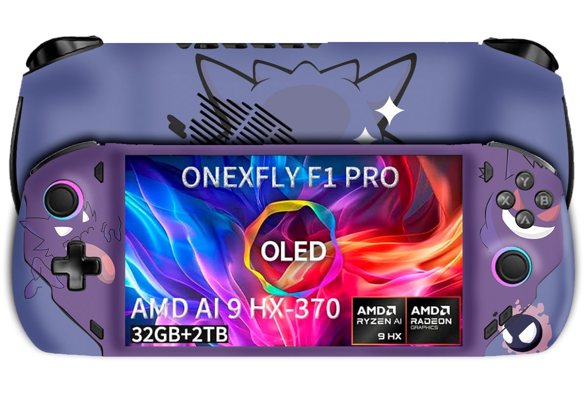 Pokemon Gengar OneXFly F1 Skin Xonebrand