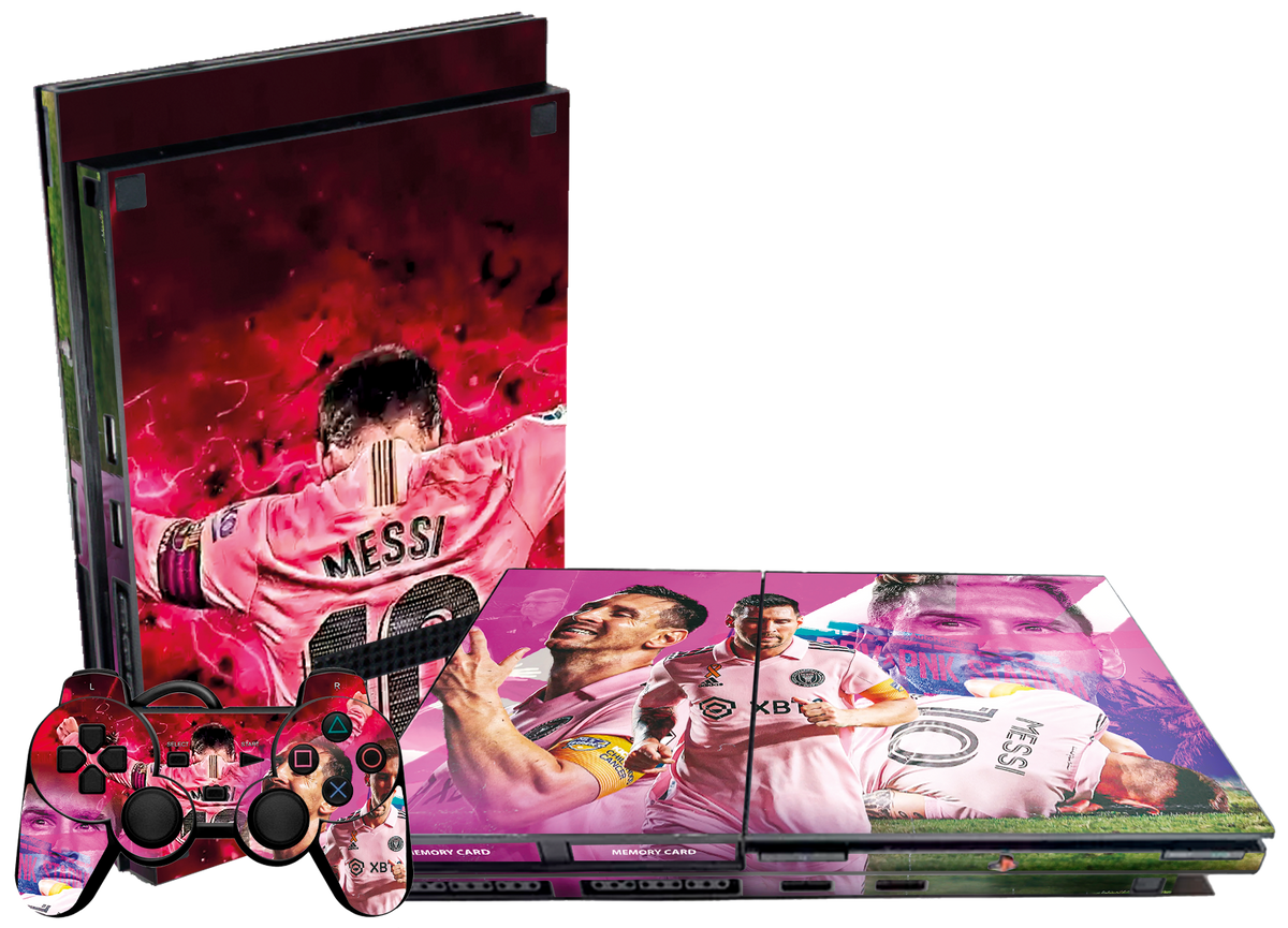 Messi Skin Playstation 2 Slim Xonebrand