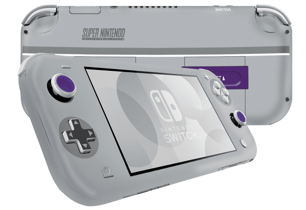 SNES Skin Nintendo Switch Lite Xonebrand
