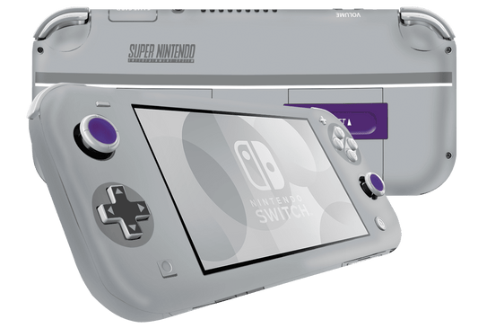 SNES Skin Nintendo Switch Lite Xonebrand