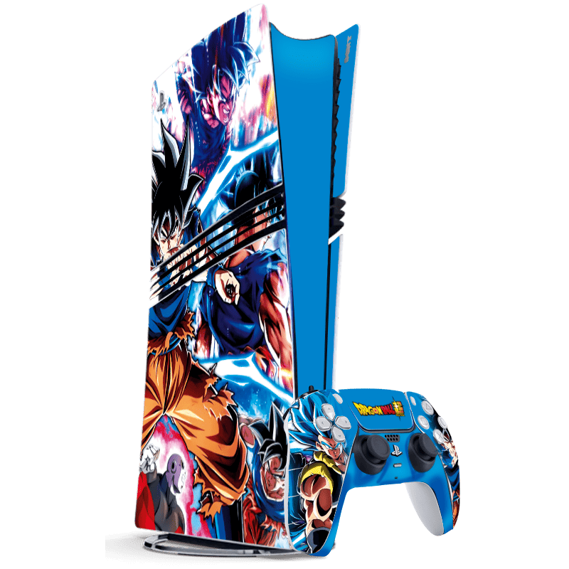 Dragon Ball Goku Super Skin Playstation 5 Pro Xonebrand