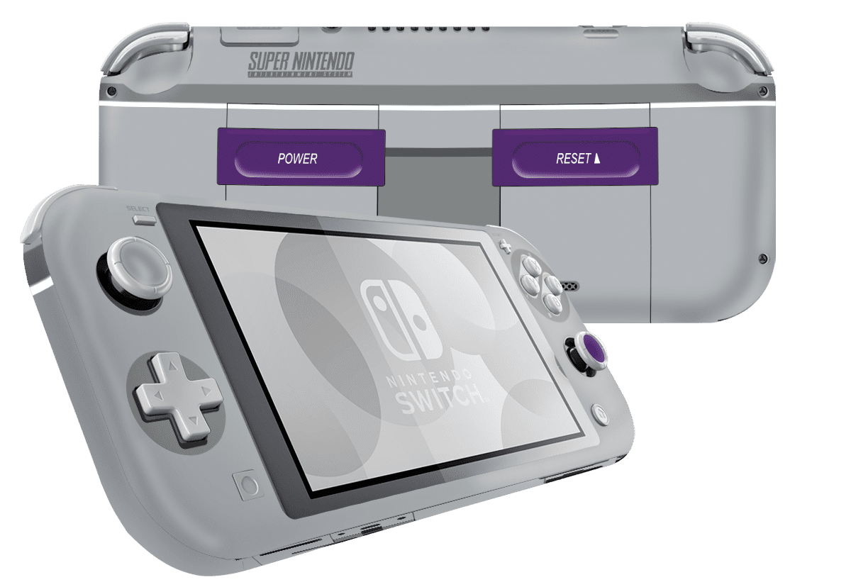 Edición SNES Nintendo Switch Lite Skin