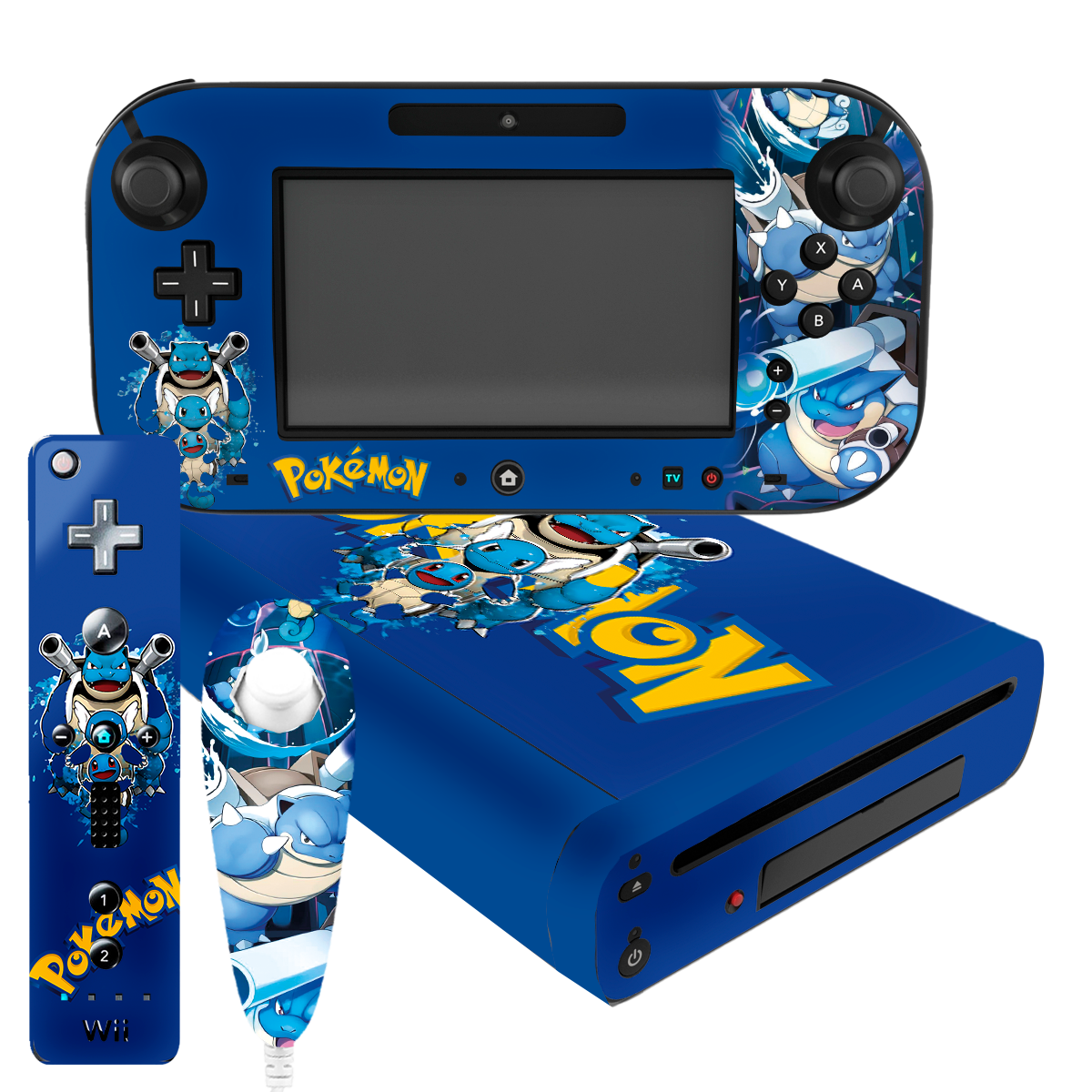 Pokemon Squirtle Skin Nintendo Wii U Xonebrand