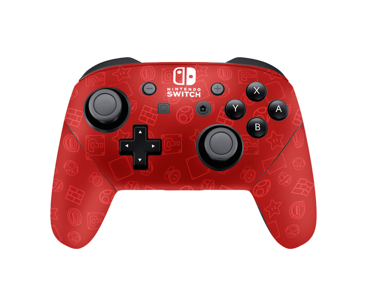 Mario Bros Icons Skin Nintendo Switch Pro Controller