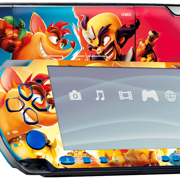 Crash Skin Playstation Portable (PSP) Xonebrand