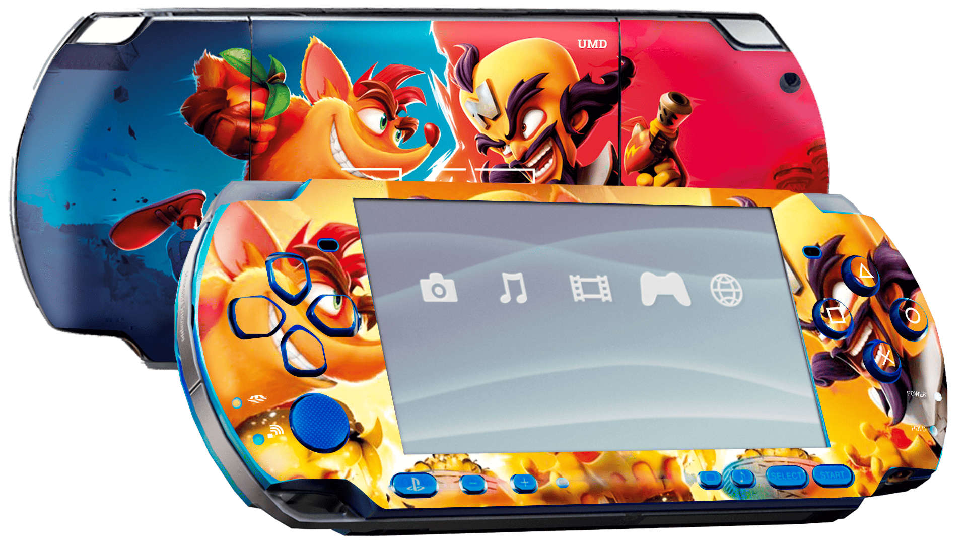 Crash Skin Playstation Portable (PSP) Xonebrand