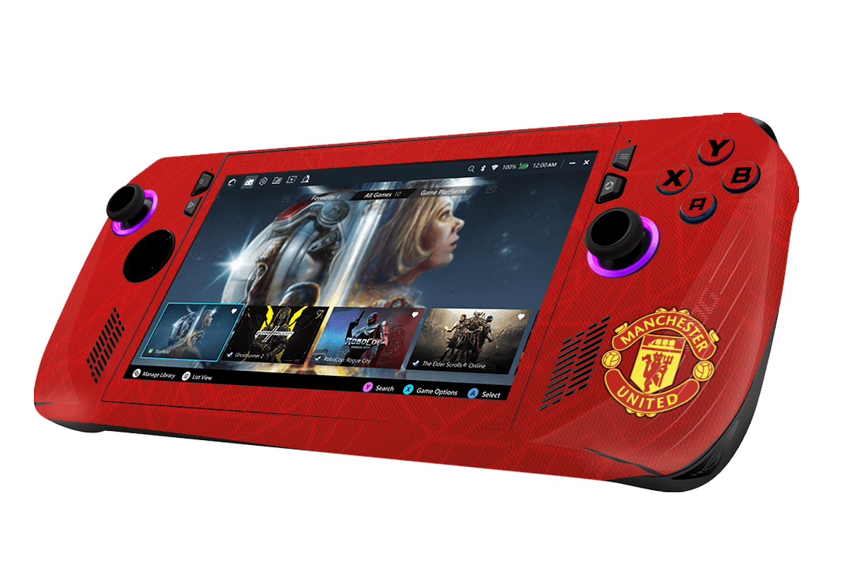 Skin para ASUS Rog Ally X edición Manchester United – Xonebrand