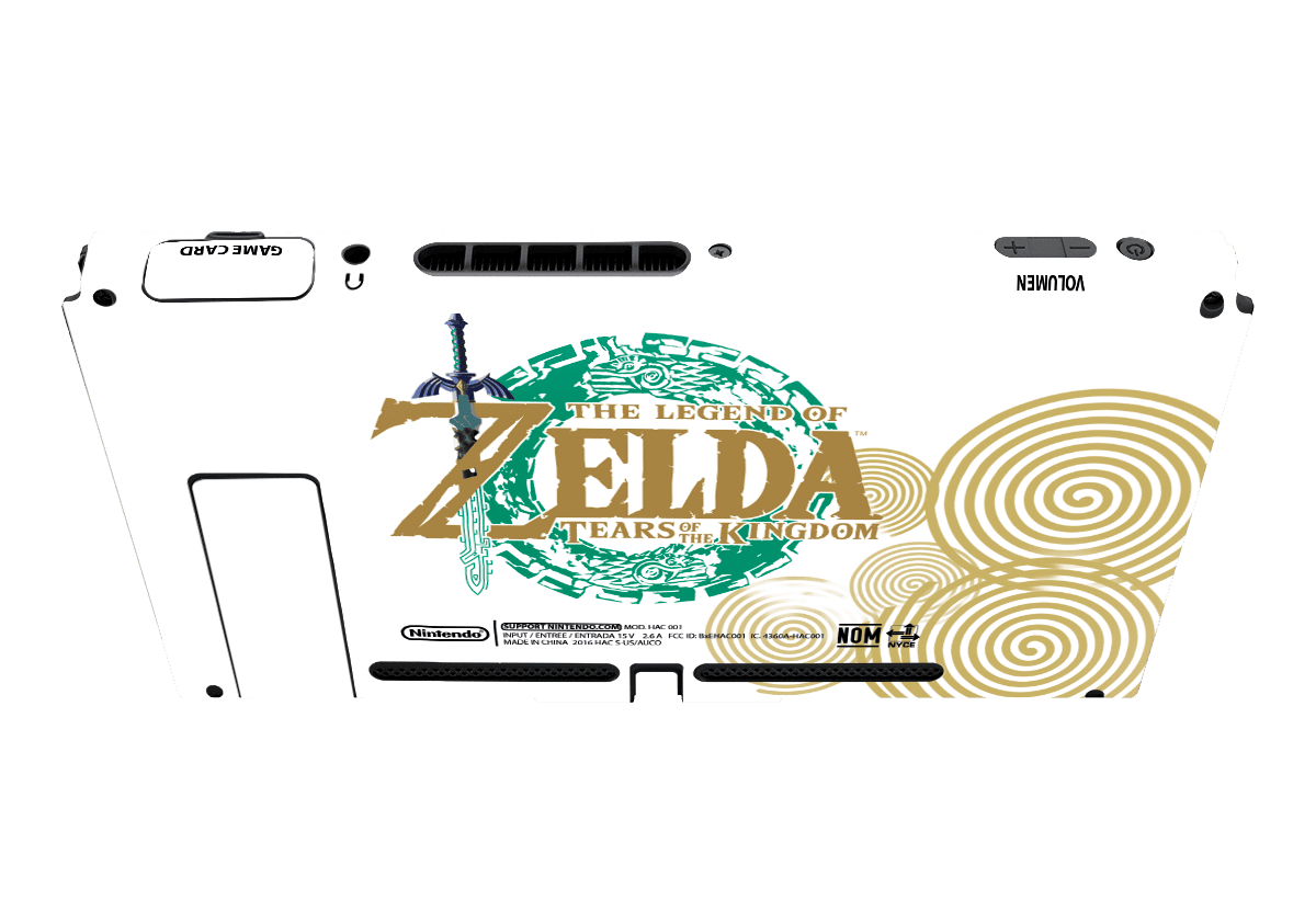 Zelda Tears of the Kingdom Skin Nintendo Switch (2017) Xonebrand
