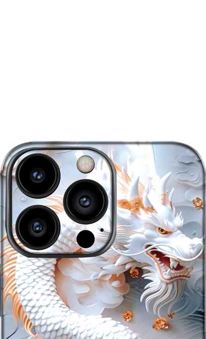 Dragon Blanco Chino Iphone 13 Bundle Skin