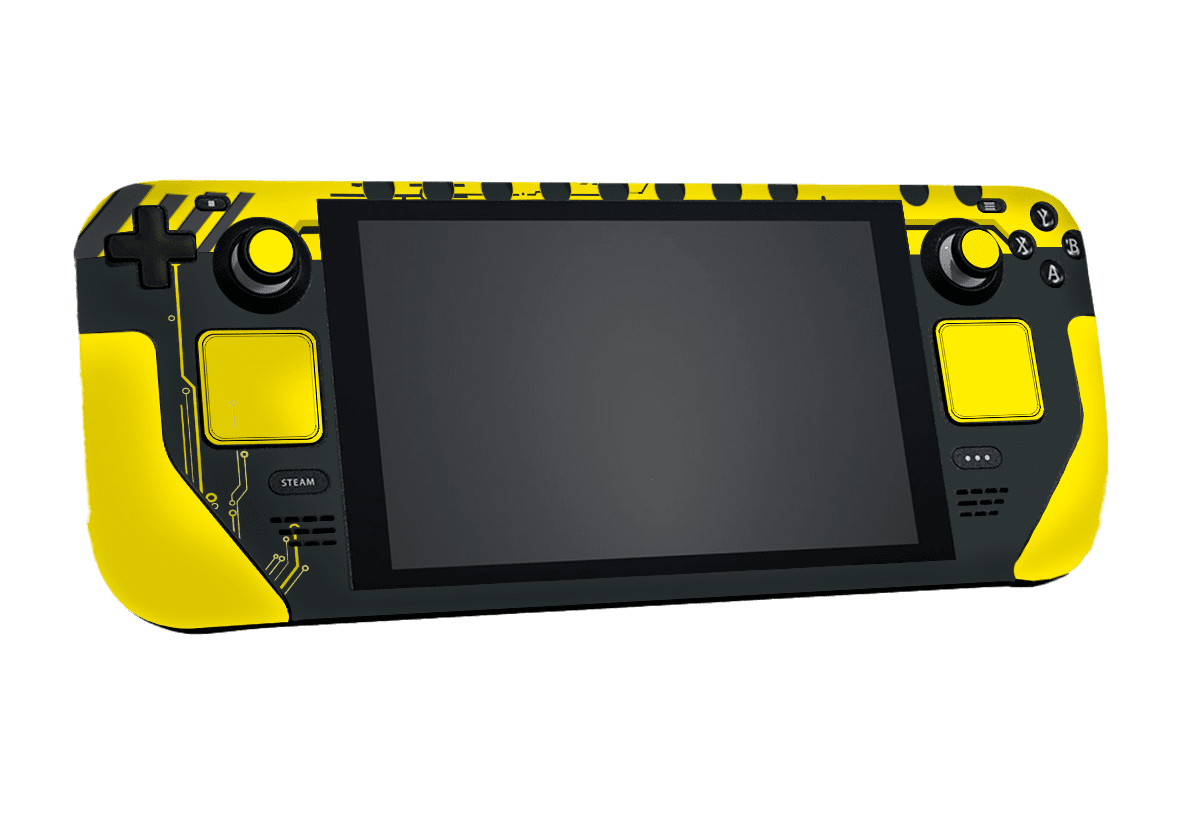 Cyberpunk Steam Deck Handheld Gaming Computer Skin